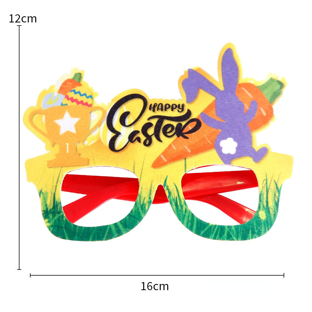 Wholesale Plastic Easter Decoration Bunny Glasses
